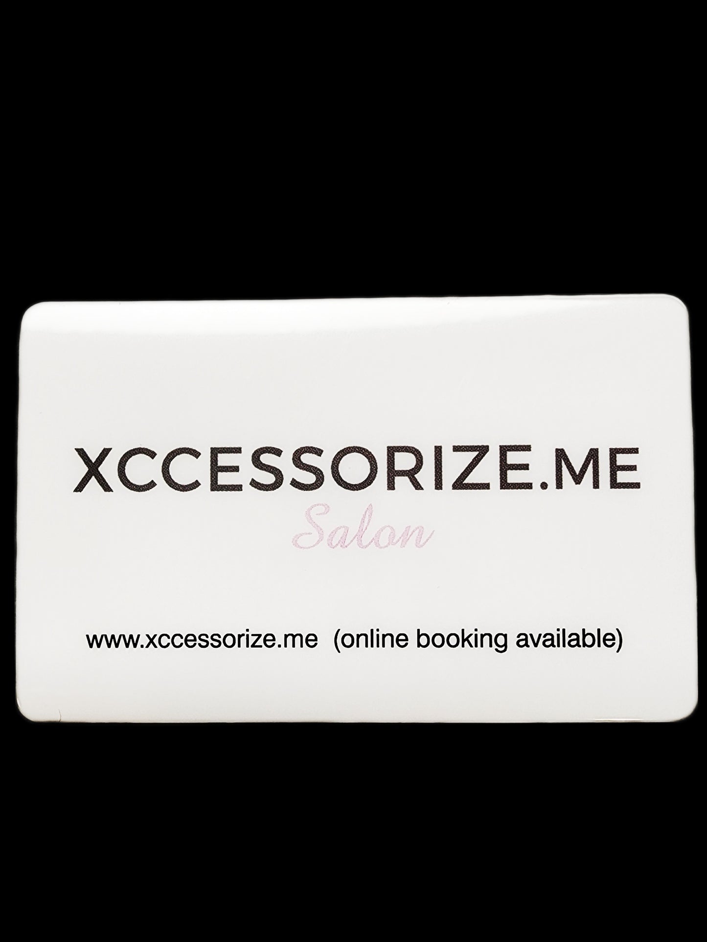 Xccessoirze.me Salon Gift Card