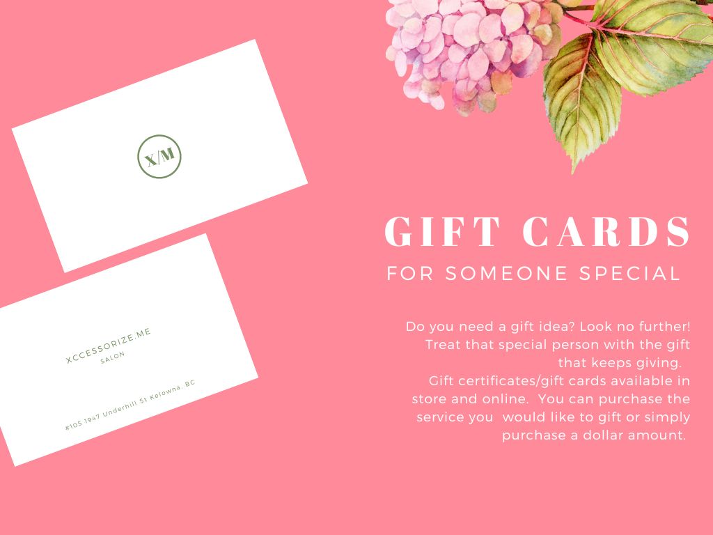 Xccessoirze.me Salon Gift Card